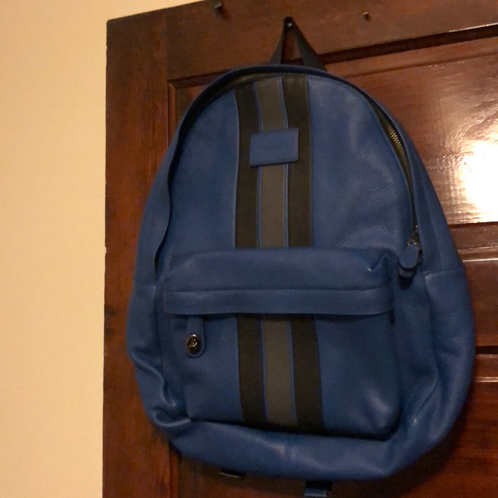 Coach leather Backpack- full size